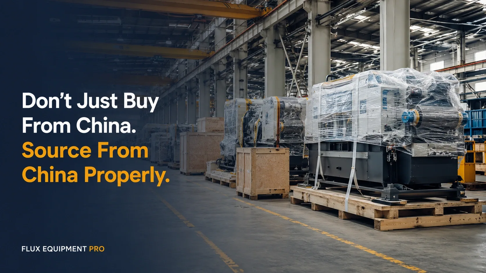 Pre-Shipment Inspection for Industrial Machinery