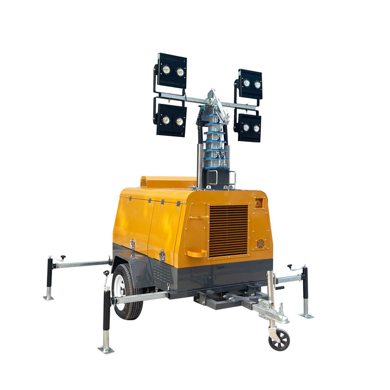 4HVP1600M – 9 m Hydraulic Light Tower