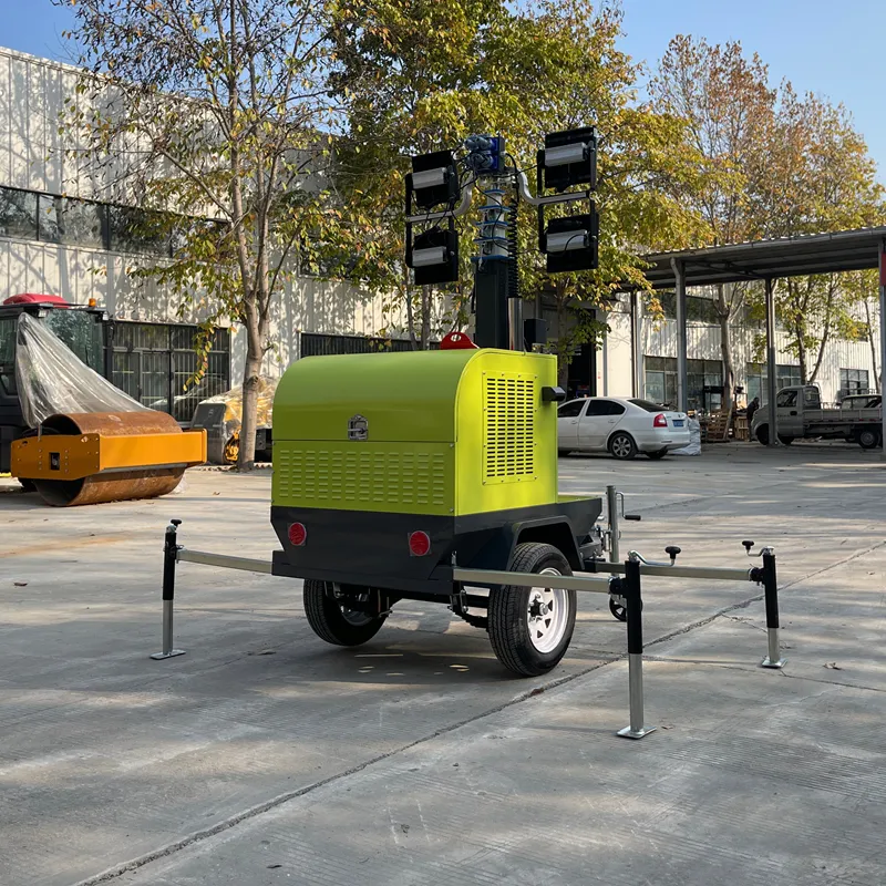 4TNVH1600 – 9 m Trailer Electric Self-Lifting Mobile Lighting Tower, вид 2