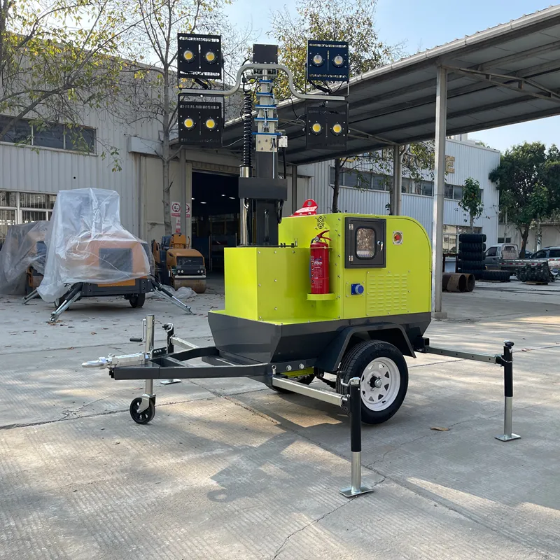 4TNVH1600 – 9 m Trailer Electric Self-Lifting Mobile Lighting Tower, вид 3