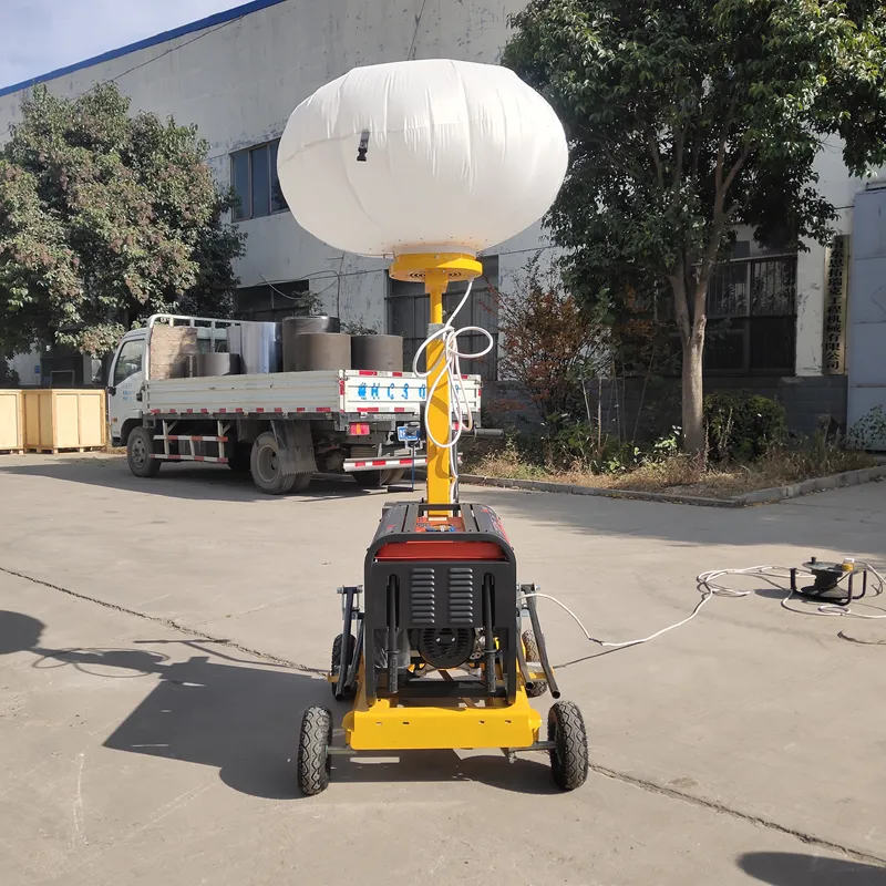 SMLV1000QA – 5 m Hand-Propelled Spherical Mobile Lighting Vehicle , vue 2