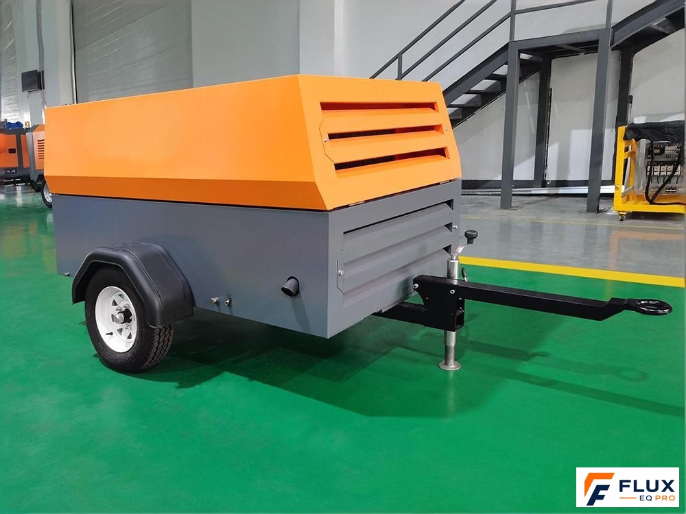 Diesel Portable Air Compressor , view 2