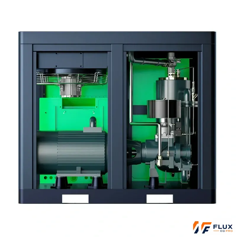 Screw Air Compressor, vista 2