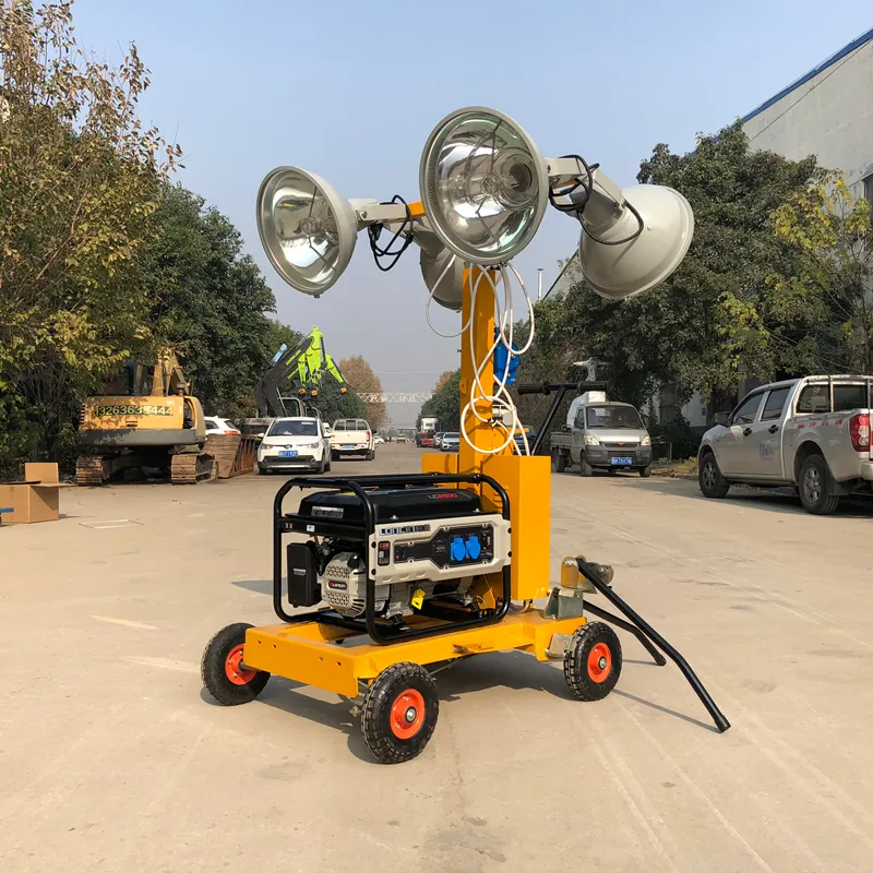 SMLV1000A/B – 5 m Hand-Propelled Mobile Lighting Vehicle