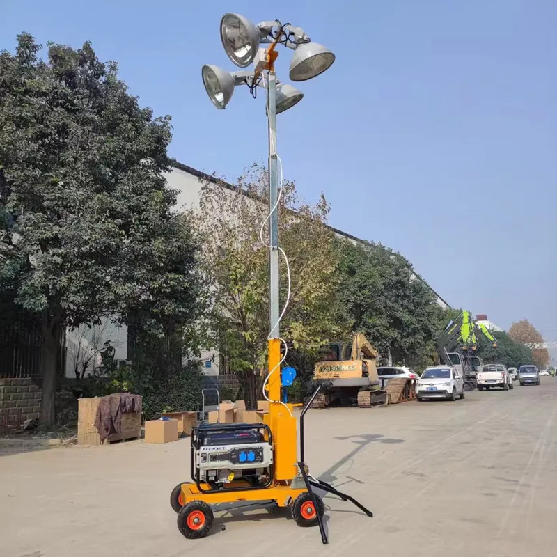 SMLV1000A/B – 5 m Hand-Propelled Mobile Lighting Vehicle , العرض 2