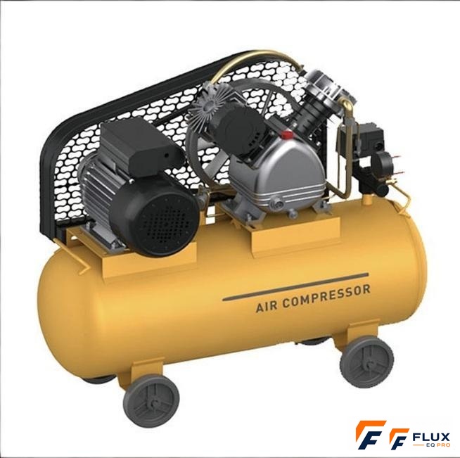 Ultra-Quiet Portable Piston Compressor