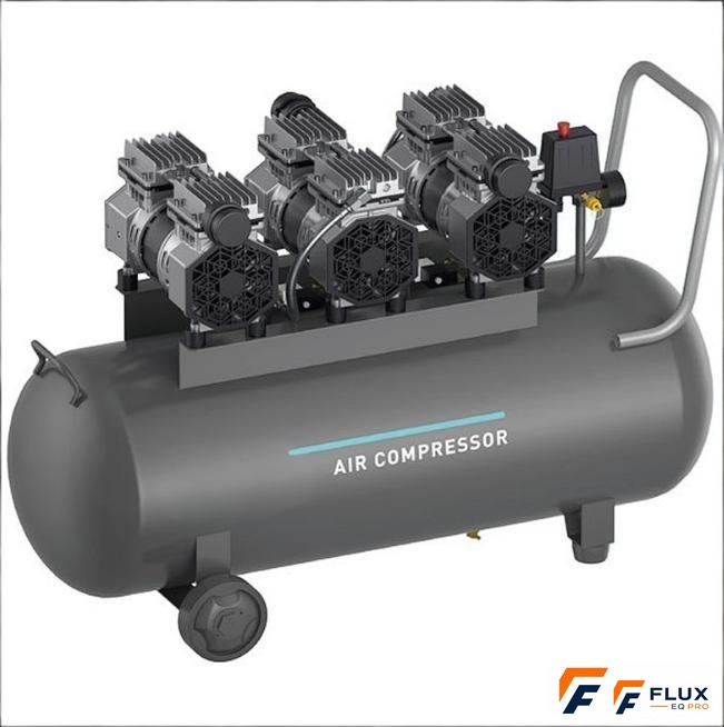 Ultra-Quiet Portable Piston Compressor , view 4